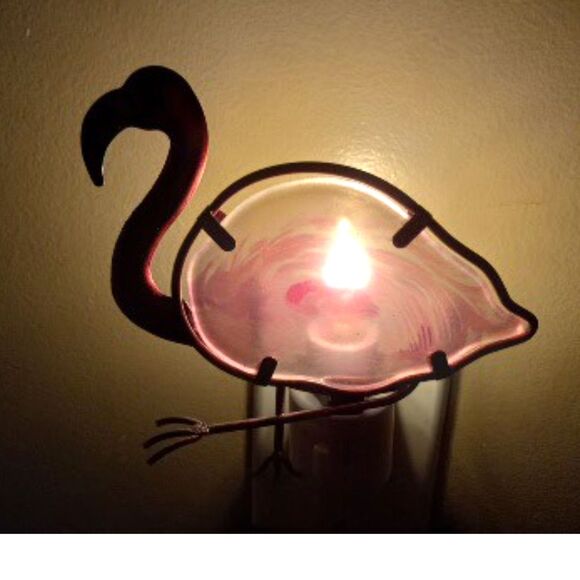Flamingo Night Light by Regal Art & Gift WORKS GREAT Bulb Included Beach Decor - Picture 5 of 5